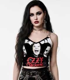 Cropped Ozzy Osbourne - Let it die - comprar online