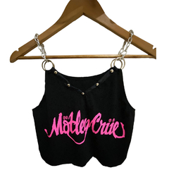 Cropped Motley Crue Bubble Gum - comprar online