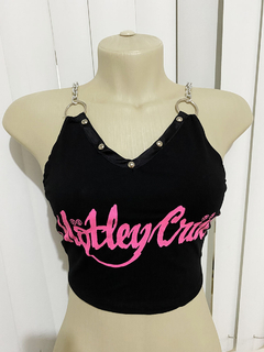 Cropped Motley Crue Bubble Gum na internet