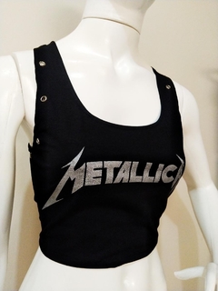 Cropped Metallica Glitter - comprar online
