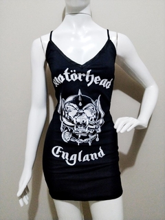Vestido justinho Motorhead - comprar online