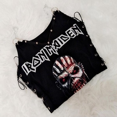 Cropped Iron Maiden Deluxe na internet