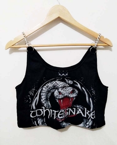 Cropped Whitesnake - comprar online