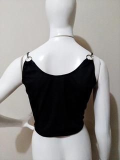 Cropped Def Leppard Glitter - comprar online
