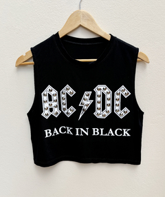 Maxi Cropped AC/DC Chatons - HYSTERIA
