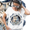 Mandala lobo cristais - comprar online