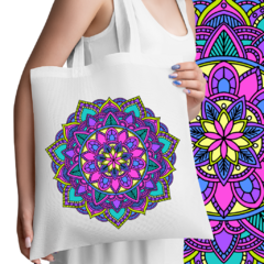 Ecobag Mandala color - comprar online