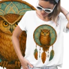Corujas no filtro dos sonhos sépia - comprar online