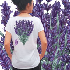 Lavanda frente e verso