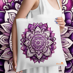 Ecobag Mandala Roxa