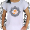 Babylook - Mandala Om preta e laranja