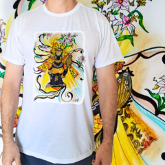 Camiseta masculina/unissex Oxum - Artista Rodrigo Souto