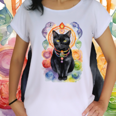 Gato preto chakras