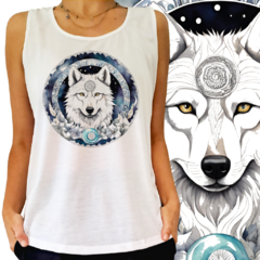 Mandala Lobo branco - comprar online