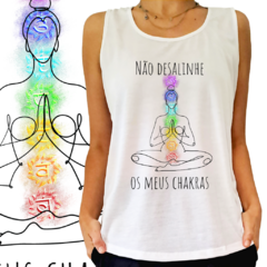 Não desalinhe os meus chakras na internet