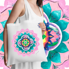 Ecobag - Mandala bolha de sabão