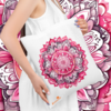 Ecobag Mandala cor de rosa 2