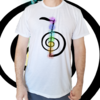 Camiseta masculina/unissex Cho ku rei Chakras