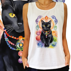 Gato preto chakras - comprar online