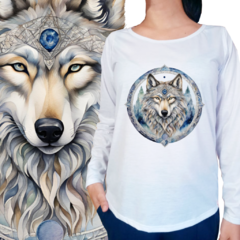 Mandala Lobo Místico - loja online