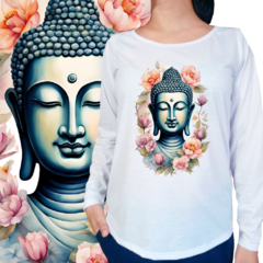 Buda com flores em cor pastel - Elementarium | Vista a mudança que deseja ver no mundo!