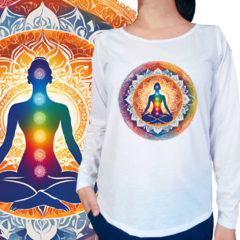 Mandala meditação com chakras - Elementarium | Vista a mudança que deseja ver no mundo!