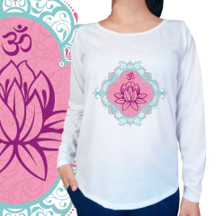 Mandala rosa com OM - Elementarium | Vista a mudança que deseja ver no mundo!