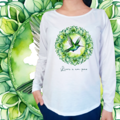 Mandala beija flor - Livre e em paz na internet