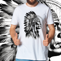 Camiseta masculina/unissex Índio