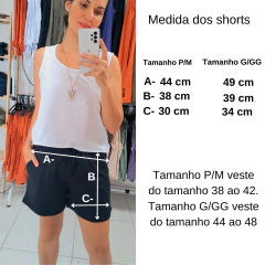 Shorts em Algodão 100% Orgânico