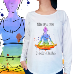 Não desalinhe os meus chakras meditação na internet