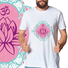 Mandala rosa com OM - loja online