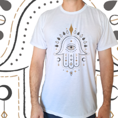 Camiseta masculina/unissex Hamsa