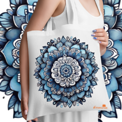 Ecobag Mandala Azul