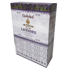 Incenso Goloka Ayurvedic de Massala - Lavanda: Energia Calmante - comprar online