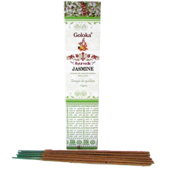 Incenso Goloka Ayurvedic de Massala - Jasmine: Energia do Equilíbrio - comprar online