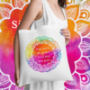 Ecobags Mandala do Hooponopono colorida