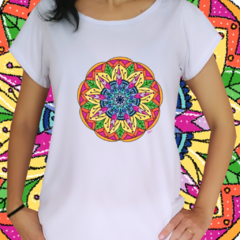 Babylook - Mandala Alegria - Desenhista Bbel Bellucci