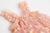 Vestido Tules Floral Peach - comprar online