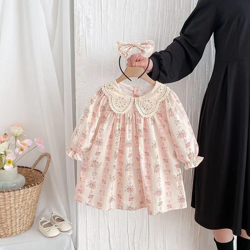 Vestido Floral Peter Pan