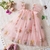 Vestido Hada Rosa con Alas en internet