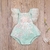 Body Floral Verde