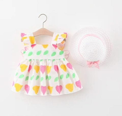Vestido con Sombrero Spring Love