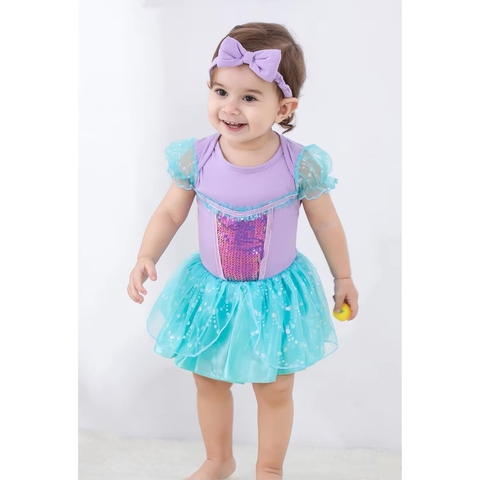 Vestido Sirenita Themed Violeta