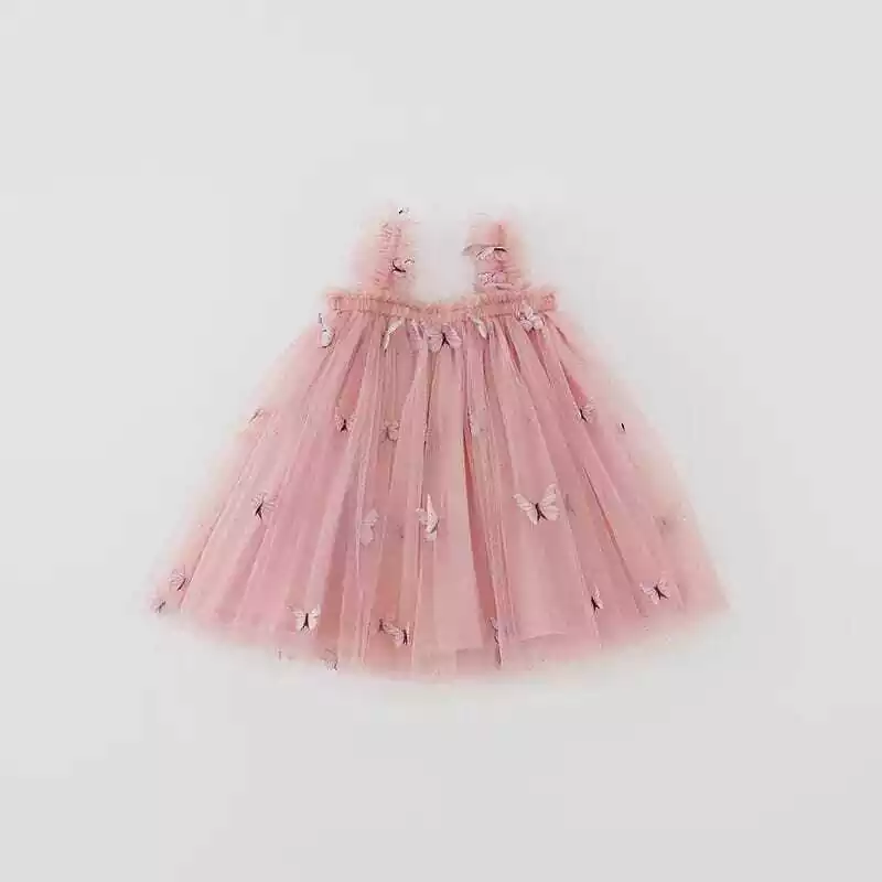 Vestido Tul Butterfly Rose