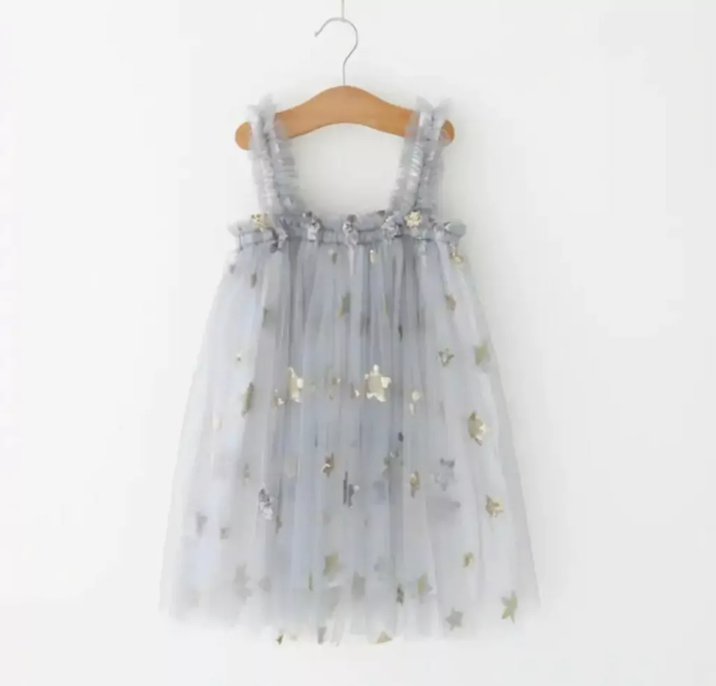 Vestido de tul y lentejuelas Stars & Grey