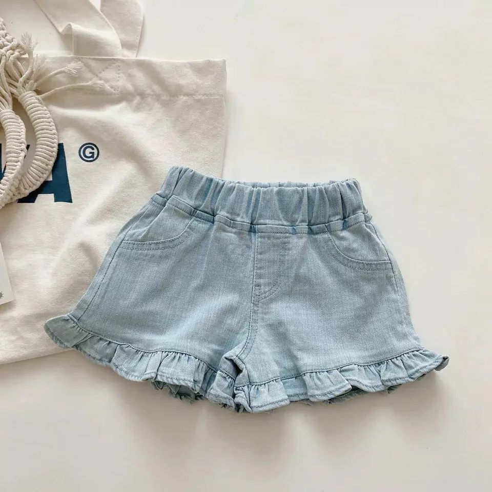 Denim Short Azul