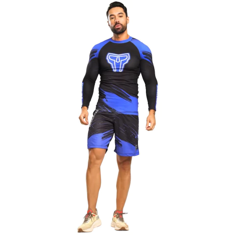 Rash Guard Competition Blue