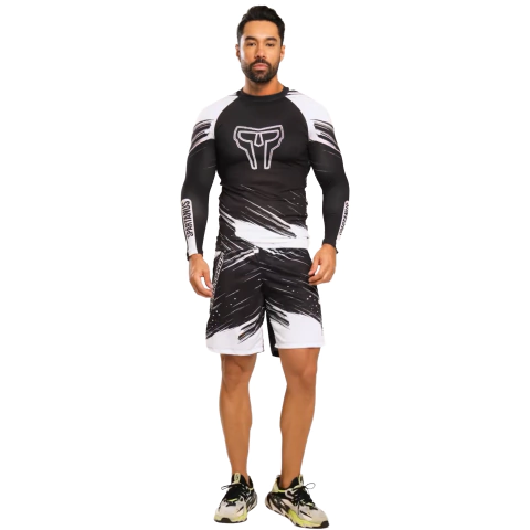 Rash Guard Competition White