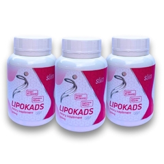 Combo LipoKads Slim - 3 Potes - 90 cáps